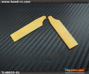 65mm Tail Blades (for 350~360mm Main Blade Size)